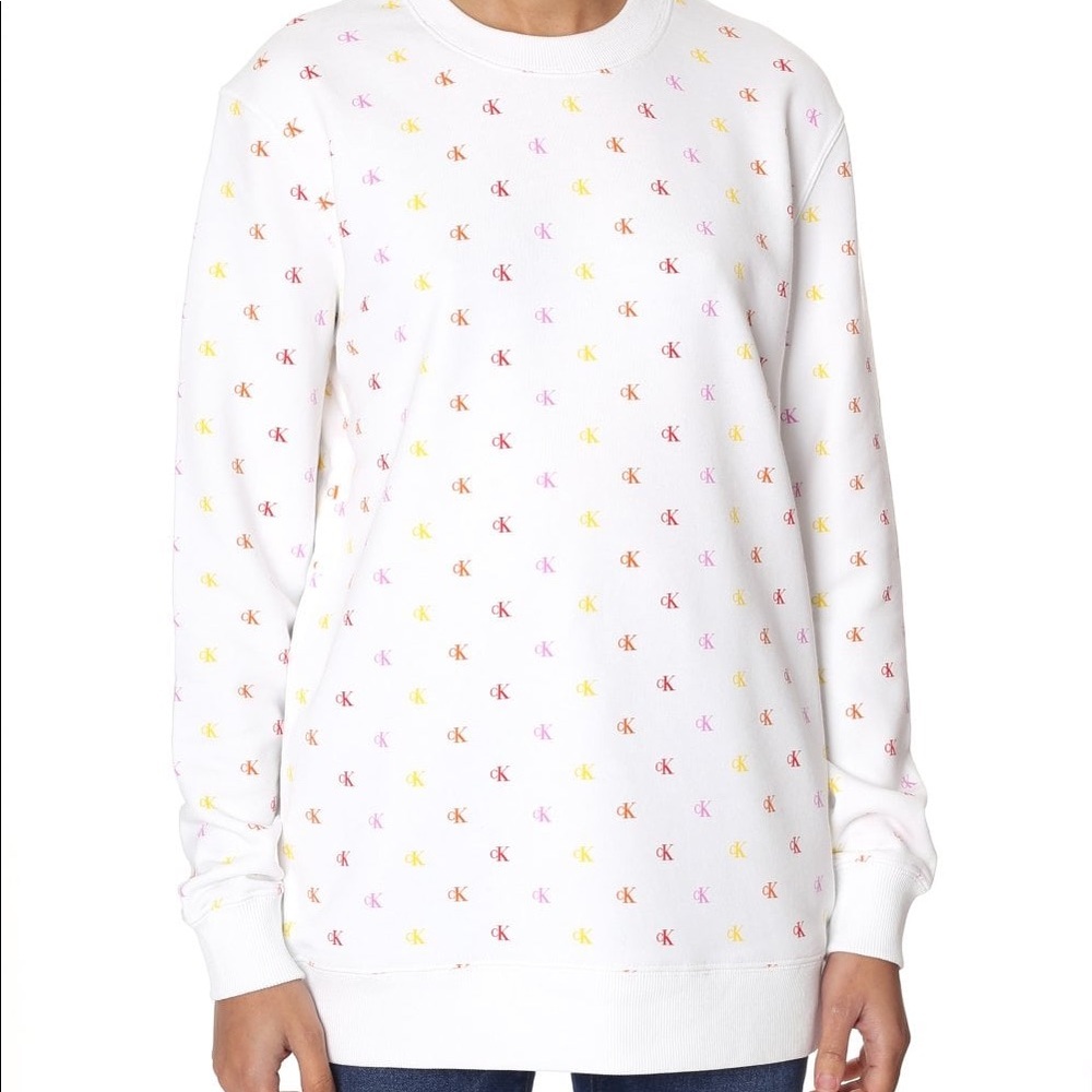 CALVIN KLEIN MONOGRAM CK Logo Sweatshirt